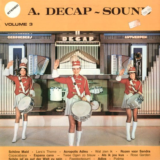 Decap Organ Antwerpen – A. Decap – Sound Volume 3 (LP) 50651