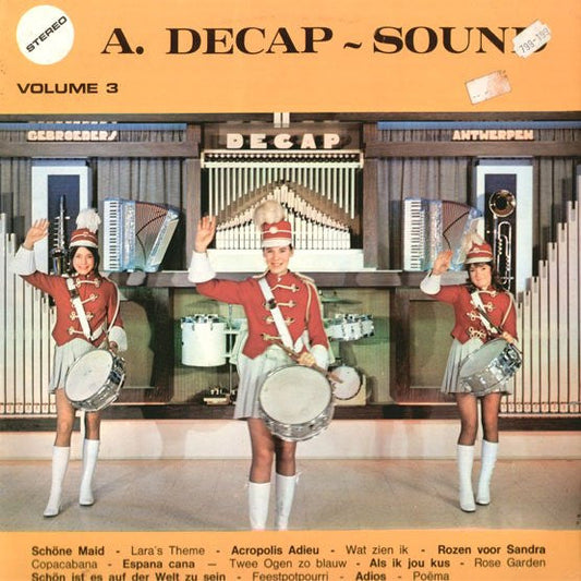 Decap Organ Antwerpen – A. Decap – Sound Volume 3 (LP) 50651
