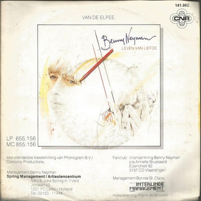 Benny Neyman & Bonnie St. Claire - Verder Valt 't Wel Mee 42668 Vinyl Singles Vinyl Goed / Hoes Goed