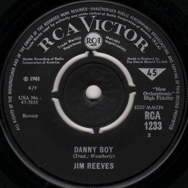 Jim Reeves - The Blizzard 42233 Vinyl Singles Toevoegen Vinyl Goed / Hoes Generic