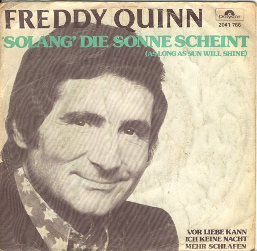 Freddy Quinn - Solang Die Sonne Scheint 26468