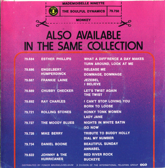 Soulful Dynamics - Mademoiselle Ninette 42662 vinylsingle Vinyl Goed / Hoes Goed