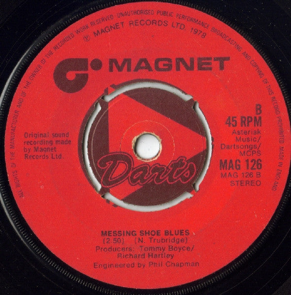 Darts - It's Raining Vinyl Singles Vinyl Zeer Goed / Hoesje Generic "VINYLSINGLES.NL"