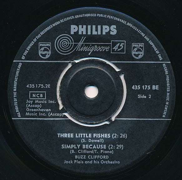 Buzz Clifford - Baby Sittin' Boogie 42464 Vinyl Singles EP Vinyl Goed / Hoes Generic