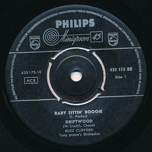 Buzz Clifford - Baby Sittin' Boogie 42464 Vinyl Singles EP Vinyl Goed / Hoes Generic