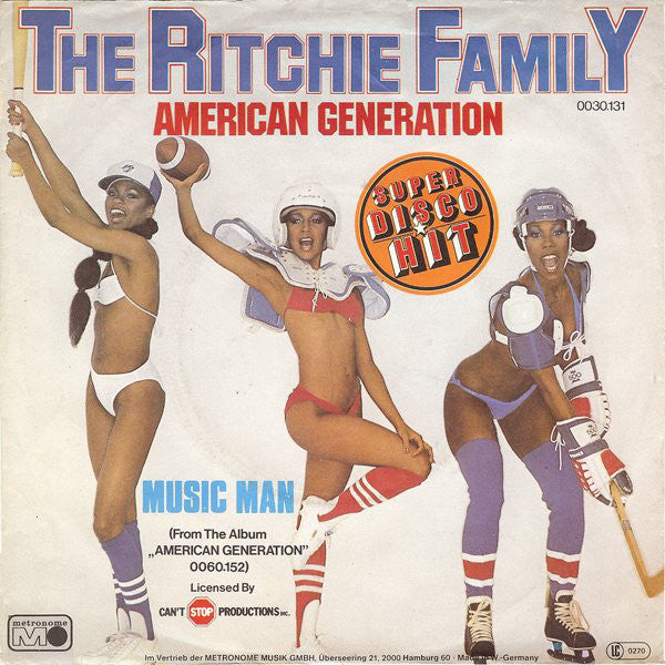 Ritchie Family - American Generation 30366 Vinyl Singles Vinyl Goed / Hoes Goed