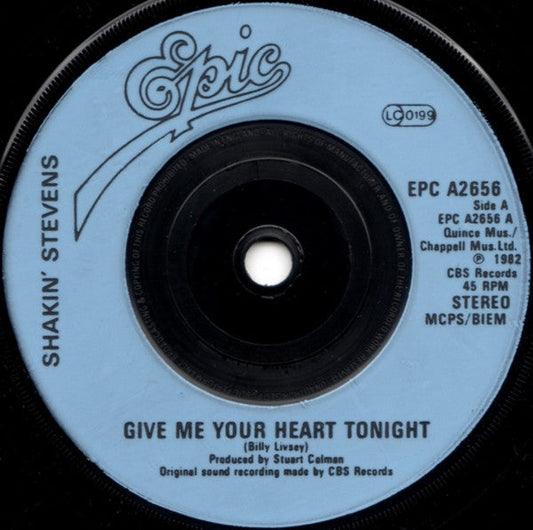 Shakin' Stevens - Gib mir heute Abend dein Herz 22375