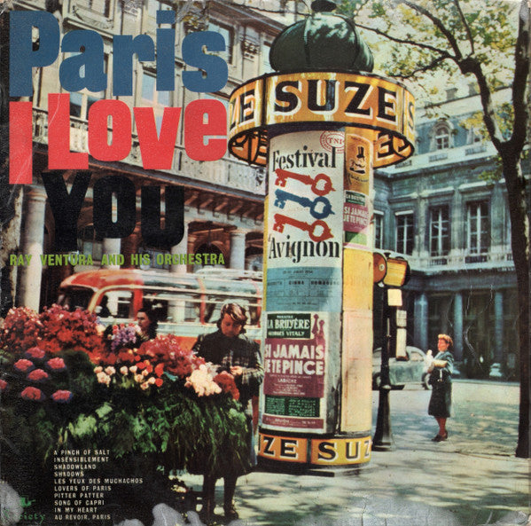 Ray Ventura Et Son Orchestre - Paris I Love You (LP) 51637 Vinyl LP Vinyl Goed / Hoes Goed