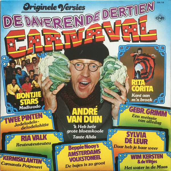 Various - De Daverende Dertien Carnaval (LP) 49223 Vinyl LP JUKEBOXSINGLES.NL   