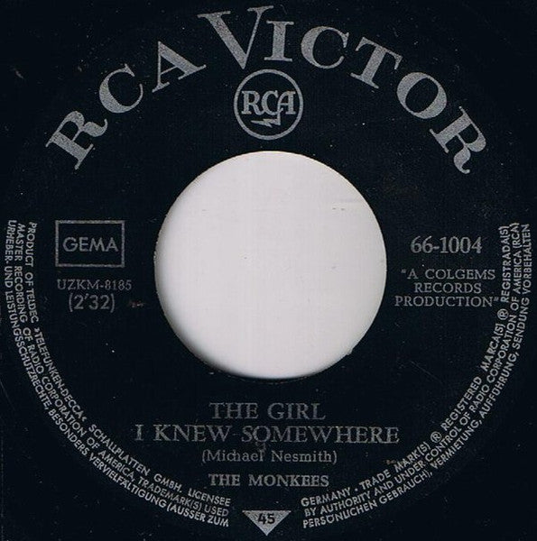 Monkees - Das Mädchen, das ich irgendwo kannte 34153