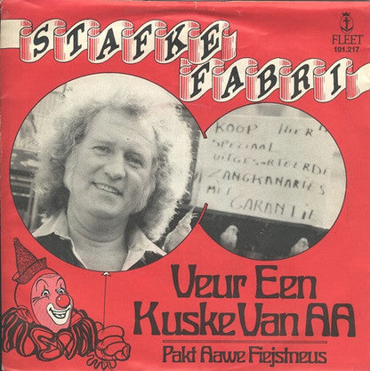 Stafke Fabri - Veur Een Kuske Van Aa 04700 Vinyl Singles Vinyl Goed / Hoes Redelijk