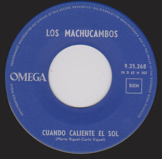 Los Machucambos - Cuando Caliente El Sol 40003