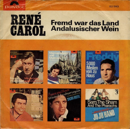 René Carol - Fremd War Das Land 42146 Vinyl Singles Vinyl Goed / Hoes Goed