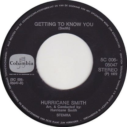 Hurricane Smith - Oh Babe, What Would You Say Vinyl Singles Vinyl Zeer Goed / Hoesje Generic "VINYLSINGLES.NL"