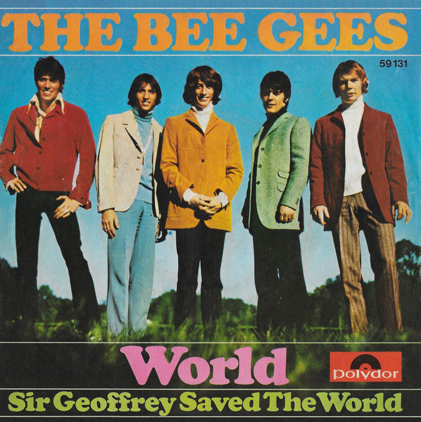 Bee Gees - World 42706 vinylsingle Vinyl Goed / Hoes Goed