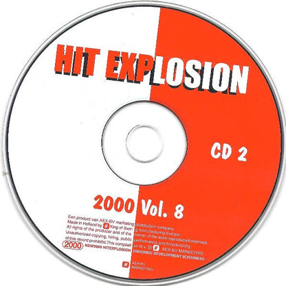 Various - Hit Explosion 2000 8 Special Euro 2000 Edition (CD) 70514 Compact Disc Goede Staat