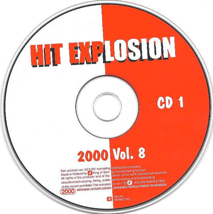 Various - Hit Explosion 2000 8 Special Euro 2000 Edition (CD) 70514 Compact Disc Goede Staat
