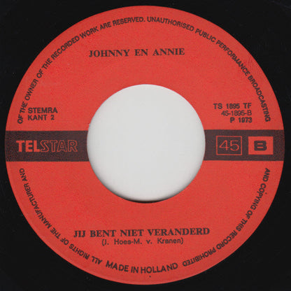 Johnny Hoes & Annie de Reuver - Watermolen 42582 vinylsingle Vinyl Goed / Hoes Generic