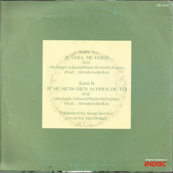 Sylviane - Ik Voel Me Goed 41493 Vinyl Singles Vinyl Goed / Hoes Goed