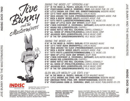 Jive Bunny And The Mastermixers - Swing The Mood (CD) 70874 Compact Disc Single Goede Staat