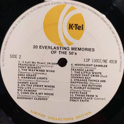 Verschiedene - 40 Wonderful Memories (LP) 48956