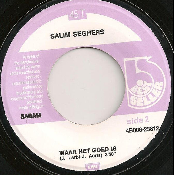 Salim Seghers - Es geschah an einem Sonntagabend 33381