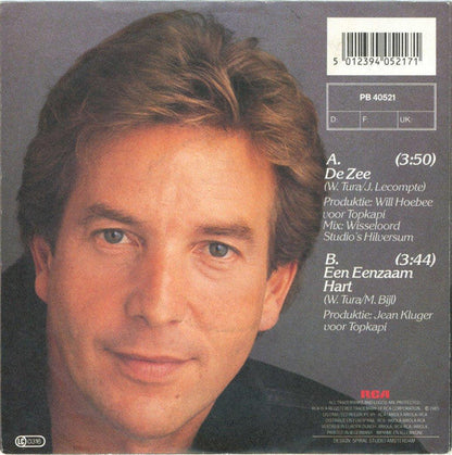 Will Tura - De Zee 04774 Vinyl Singles Vinyl Goed / Hoes Goed