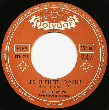 Marcel Amont - Bleu, Blanc, Blond 40910 Vinyl Singles Vinyl Goed / Hoes Generic