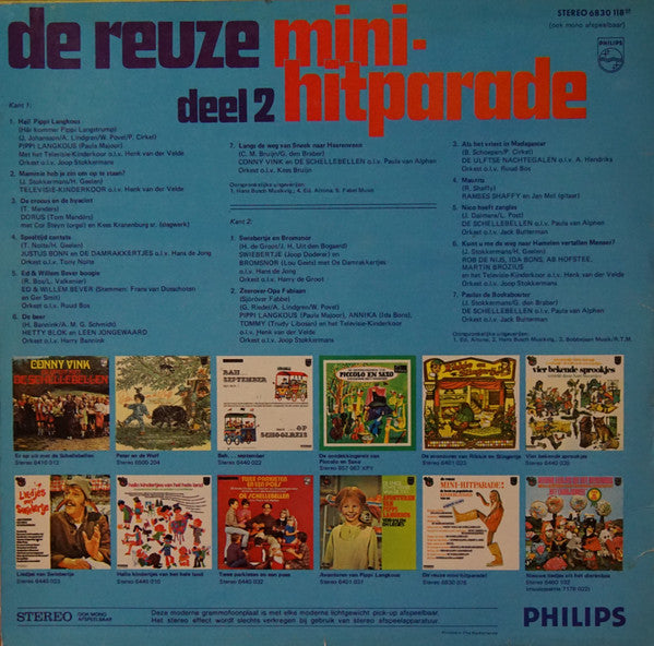 Various - De Reuze Mini-Hitparade! Deel 2 (LP) 46213 Vinyl LP JUKEBOXSINGLES.NL   