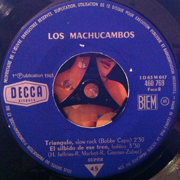 Los Machucambos - Quand Je Danse Avec 41832 Vinyl Singles EP Vinyl Goed / Hoes Generic