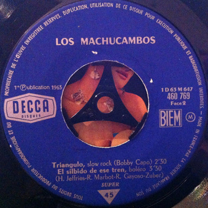 Los Machucambos - Quand Je Danse Avec 41832 Vinyl Singles EP Vinyl Goed / Hoes Generic