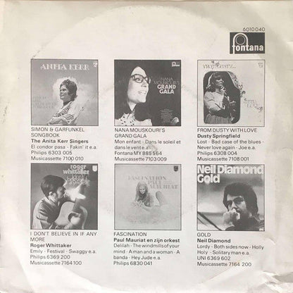 Nana Mouskouri - Le Tournesol 27737 Vinyl Singles Vinyl Goed / Hoes Goed