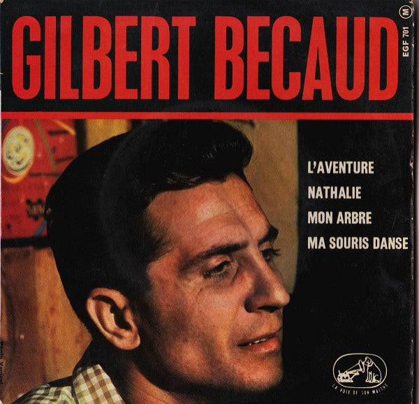 Gilbert Bécaud - L'aventure 42829 Vinyl Singles EP Vinyl Zeer Goed / Hoesje Goed "VINYLSINGLES.NL"
