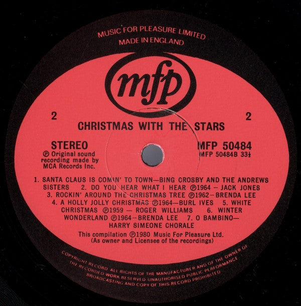 Various - Christmas With The Stars (LP) 48074 Vinyl LP JUKEBOXSINGLES.NL   