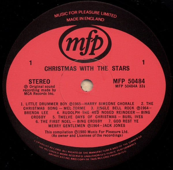 Various - Christmas With The Stars (LP) 48074 Vinyl LP JUKEBOXSINGLES.NL   