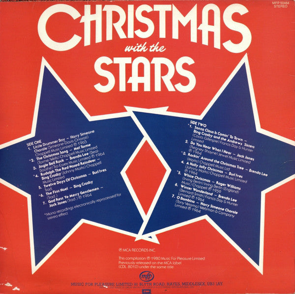 Various - Christmas With The Stars (LP) 48074 Vinyl LP JUKEBOXSINGLES.NL   