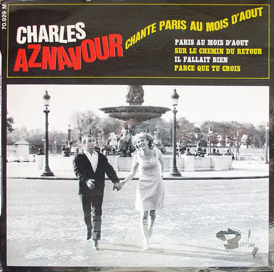 Charles Aznavour - Chante Paris Au Mois D'août 40426