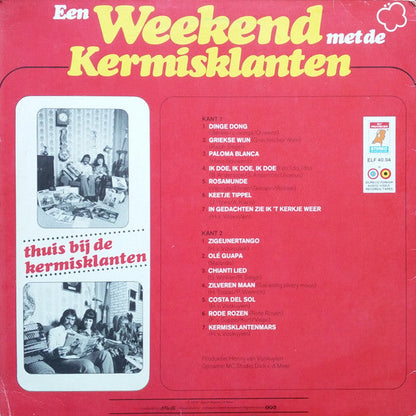 Kermisklanten - Een Weekend Met De Kermisklanten (LP) 40326 Vinyl LP Vinyl Goed / Hoes Goed