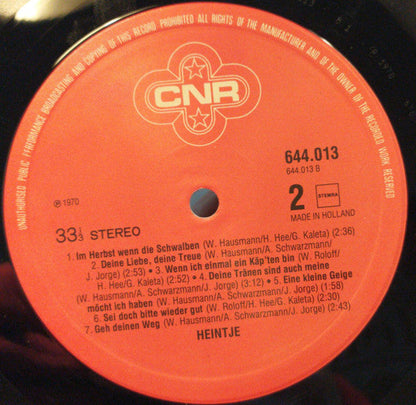 Heintje - 26 Gouden Successen (LP) (B-Keus) Vinyl LP Vinyl (G) <br> Hoes (F) "VINYLSINGLES.NL"