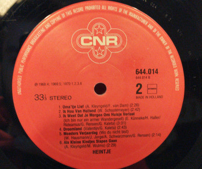 Heintje - 26 Gouden Successen (LP) 42570b Vinyl LP Vinyl Goed / Hoes Redelijk