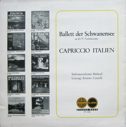 Pjotr ​​Iljitsch Tschaikowski – Ballett Der Schwanensee (Op. 20) (LP) 49719