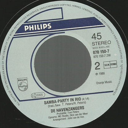 Harbor Singers - Hey Give It Gas 14169