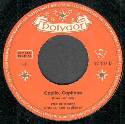 Fred Bertelmann - Ein Caballero Genießt Und Schweigt 42266 Vinyl Singles Vinyl Goed / Hoes Generic