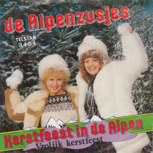Alpenzusjes - Kerstfeest In De Alpen 41110 Vinyl Singles Vinyl Goed / Hoes Goed