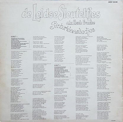 Leidse Sleuteltjes - Sinterklaasliedjes (LP) 51814 Vinyl LP Vinyl Goed / Hoes Goed