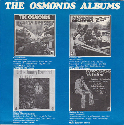 Der kleine Jimmy Osmond - Tweedlee Dee 25012
