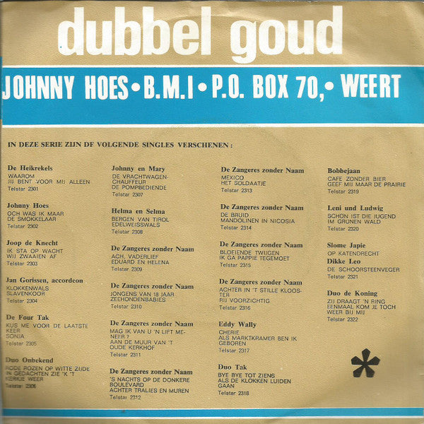 Joop de Knegt - Ik Sta Op Wacht 37565 Vinyl Singles Vinyl Goed / Hoes Goed