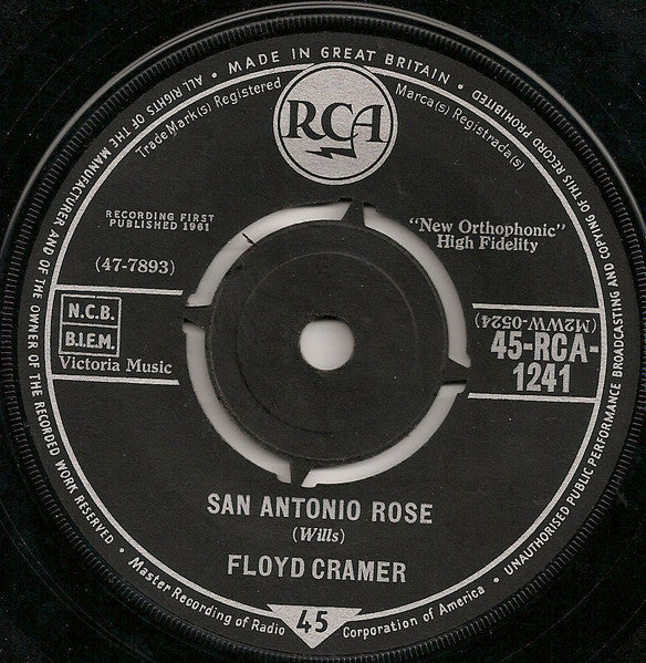 Floyd Cramer - San Antonio Rose 38984