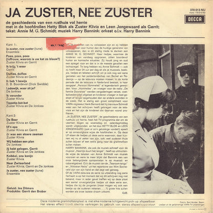 Cast of Ja Zuster, Nee Zuster - Ja Zuster, Nee Zuster (LP) 49125 (B) Vinyl LP JUKEBOXSINGLES.NL   