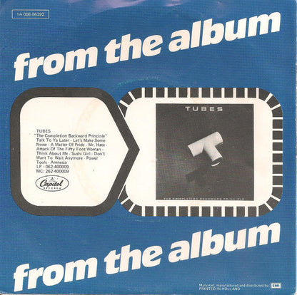 Tubes - Don't Want To Wait Anymore 30281 30344